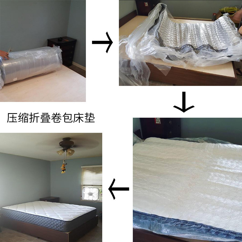Overseas Warehouse Kefert Independent Spring Latex-Free Mattress Soft and Hard Simmons Hotel Homestay Apartment Special Price