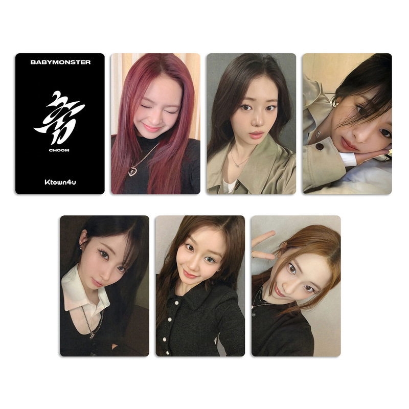Babymonster Bm Yaxian Corner Photo Card K4 Photo Card Choom Special Card