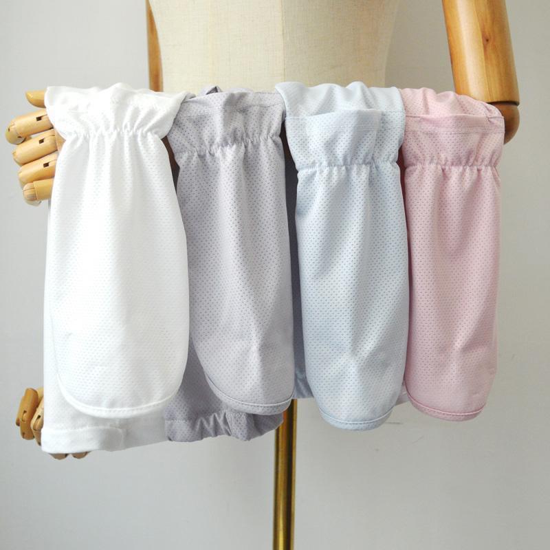 夏季透氣寬鬆全包圍防曬冰絲袖套女開車護臂騎行電動車手套袖子