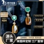 镂空几何气质复古耳环