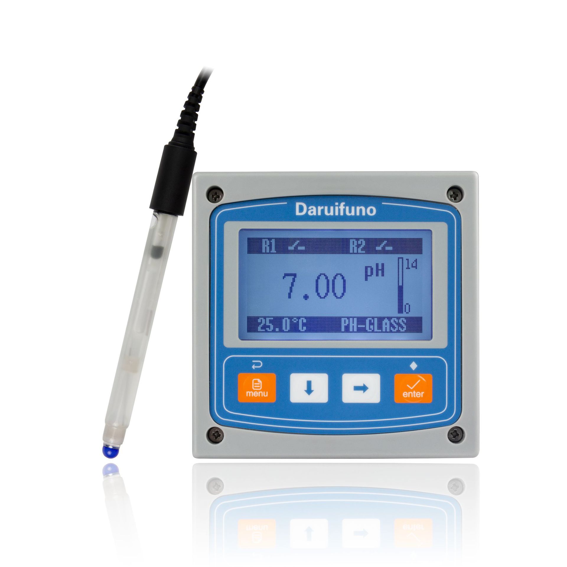 厂家直销工业污水废水酸碱度测试仪ph控制器4-20mA ph计