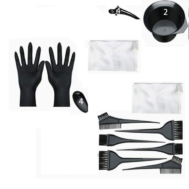 Cross-border Barber Shop Hair Cutting Comb Adult Cloth Hot Dyeing Oil Treatment Bowl Brush Soft Hair Broken Hair Sweep Sustainable Dutch Spraying Pot