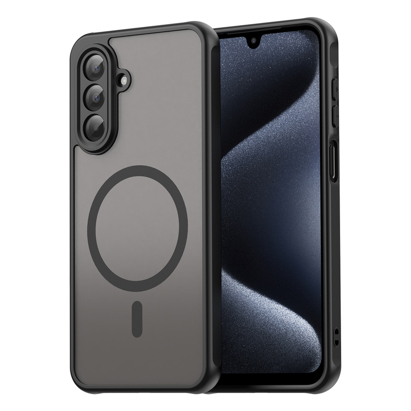 Suitable for Galaxy A17 Protective Case, Samsung S25Fe Phone Case, A07 Skin-Feel Pc+Tpu Matte A18 Magnetic Suction Case Suitable for Galaxy A17 Protective Case, Samsung S25Fe Phone Case, A07 Skin-Feel Pc+Tpu Matte A18 Magnetic Suction Case