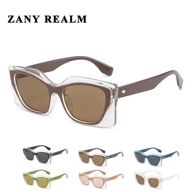 Nuevo Gato ojo caja contraste color diseñador gafas de sol retro calle Comercio exterior UV400 gafas 3995 fabricantes ahora