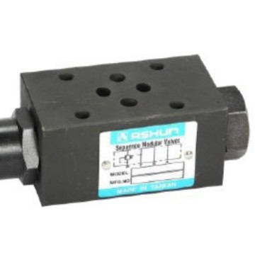 台湾油顺ASHUN叠加式顺序阀MSV-02P-B MSV-02P-C MSV-02P-H