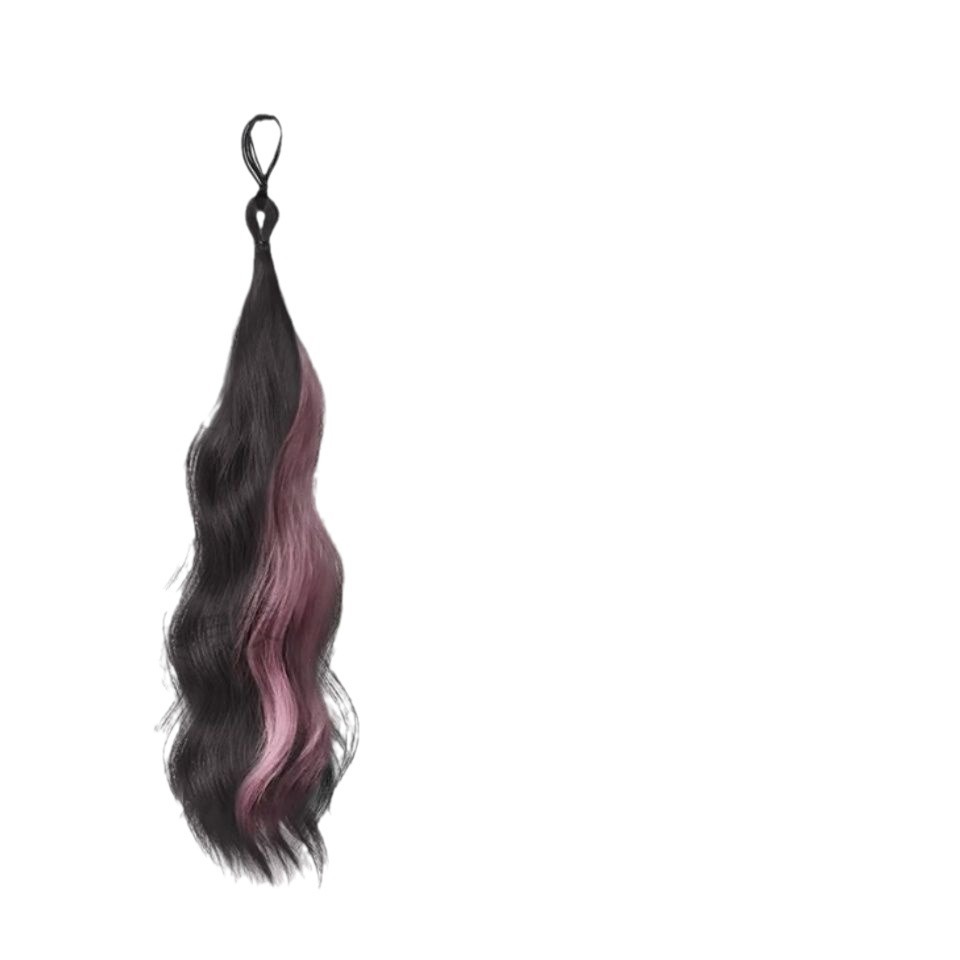 Peruca de cabeza de bola auto-enrollada, pincha y teñido, paquete de cabello simulado, disco de brotes de cabello, pelucón de cabello, pelucón de cabello, bolsa de cabello mágica