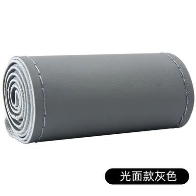 car steering wheel cover manufacturers – Steering wheel cover - smooth-gray-38cm