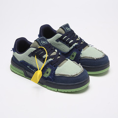 Salmon Girl's Broken Wind Board Shoes 2022 New Spring Summer Minority Design Ins Trend Student Versatile Training Shoes