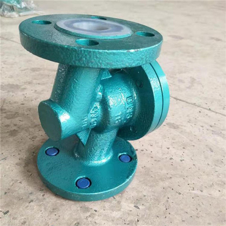 H41F46-10C DN25 衬氟止回阀钢制衬四氟止回阀铸钢法兰止回阀