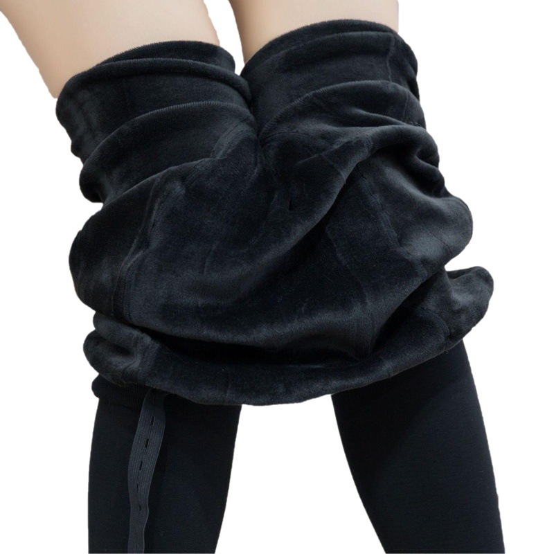 Extra large size pregnant women leggings pants plus velvet padded 200kg 300kg warm cotton pants plus fertilizer increase