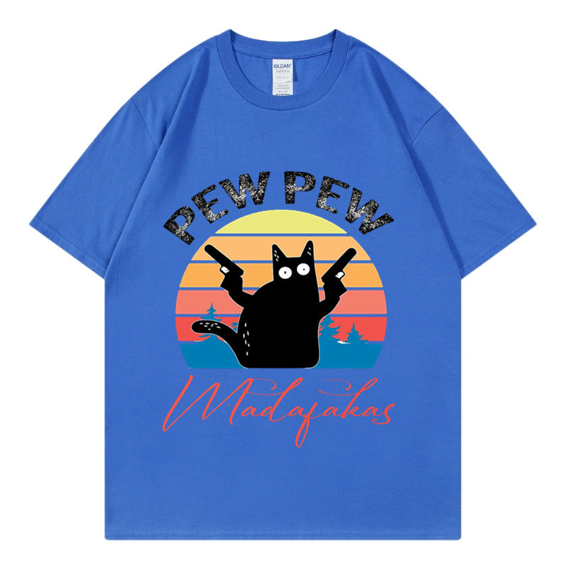 Ανδρικό T-shirt Γάτα Αστείο Κρανίο Κατοικίδιο Χαριτωμένο Τάση Μόδας Δεκαετία του '90 Ζώο Ανδρικό και Γυναικείο T-shirt με Γραφικά T-shirt_voghion.com