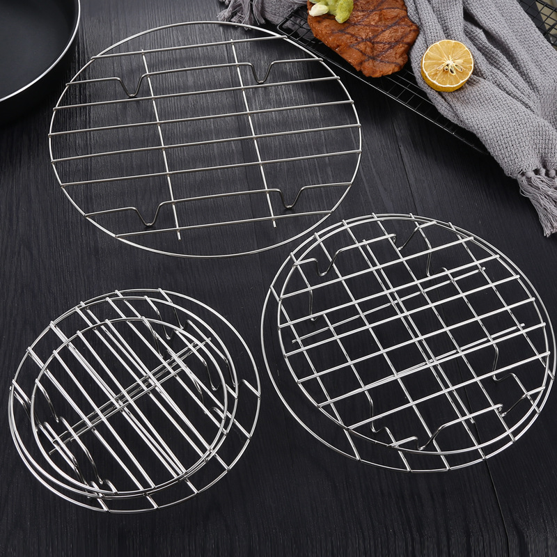 厂家批发四脚蒸架线材蒸笼架隔热多用蒸菜饭架无磁电饭锅架