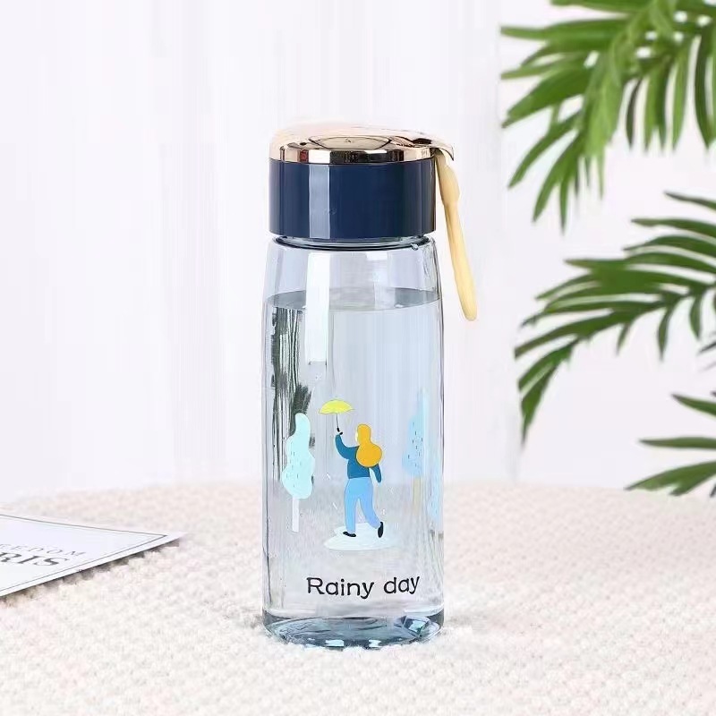 23 nueva PC plástico portátil taza de agua estudiante gimnasio al aire libre 750ml taza de deportes de verano taza de agua