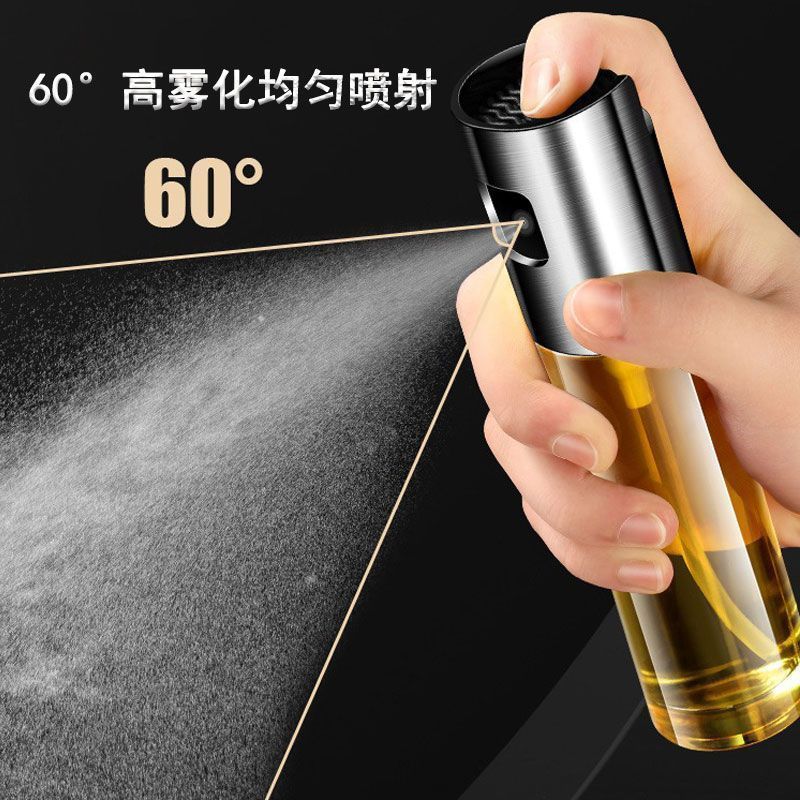 Olla de control de aceite, regadera de aceite de grado comestible, freidora de aire comercial, botella de aceite, olla de aceite pequeña, aceite de barbacoa, aceite de oliva espesado y rociado