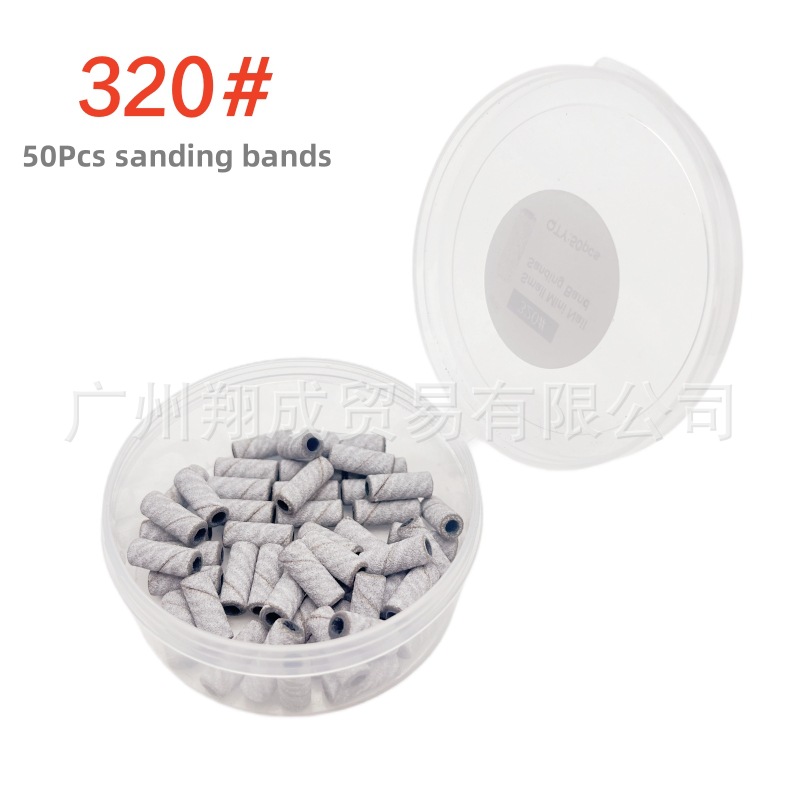 Internet celebridad anillo de arena de uñas de tamaño pequeño rodamiento mini conjunto anillo de arena núcleo del eje manicura removedor de uñas cabeza de molienda 3,1mm