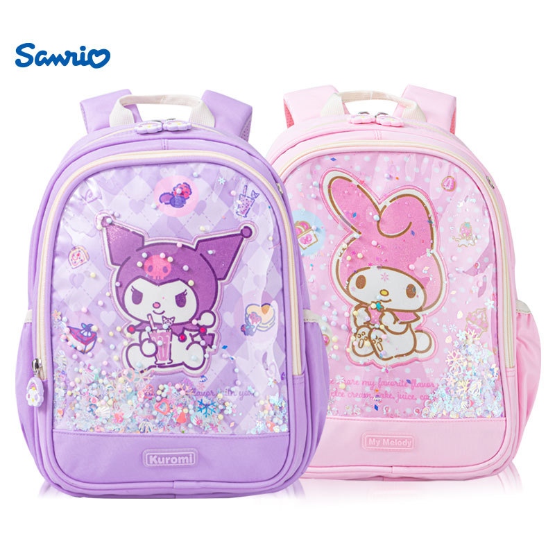 Sanrio mochila coolomi estudiante de la escuela primaria Primer Grado dos melodía chica niños nuevo producto