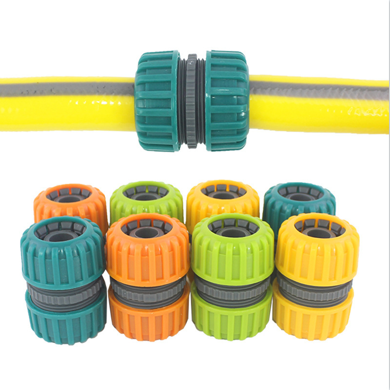 Deao 6 points repair joint repair joint watering hose joint pipe butt straight joint water pipe quick joint