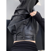 高级感黑色皮裤女直筒2025新款阔腿裤软PU皮垂感显瘦休闲裤子秋冬