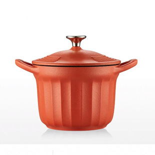 16/18/20/22/24/26CM stew pot cast iron enamel pot household multifunctional stew pot mini small round pot