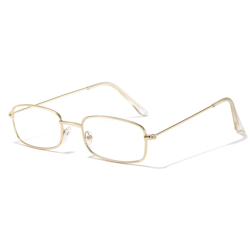 Light Gold Silk Men's Handsome Gentle Myopia Glasses Frame Square Frame Business Flat Mirror Plain Glasses Light Gold Silk Men's Handsome Gentle Myopia Glasses Frame Square Frame Business Flat Mirror Plain Glasses