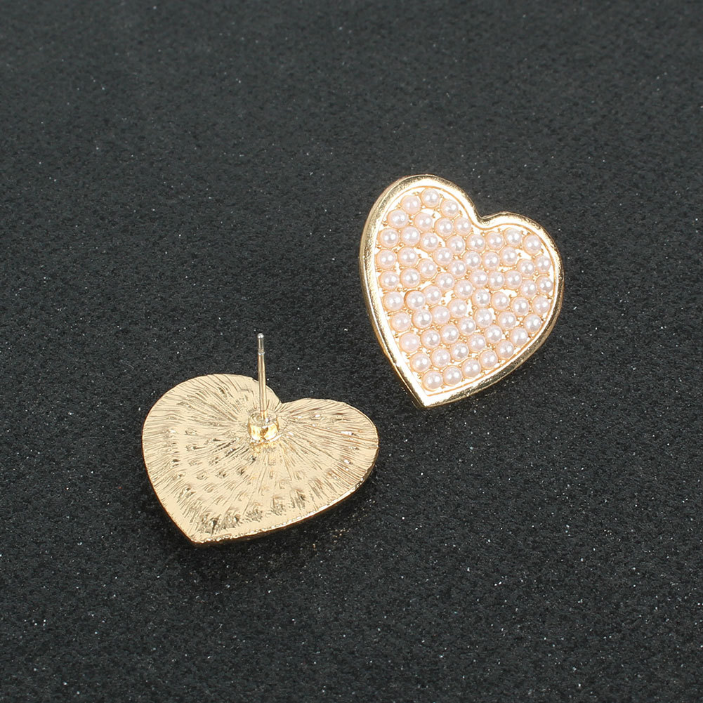 Alloy Heart-shaped Earrings display picture 5