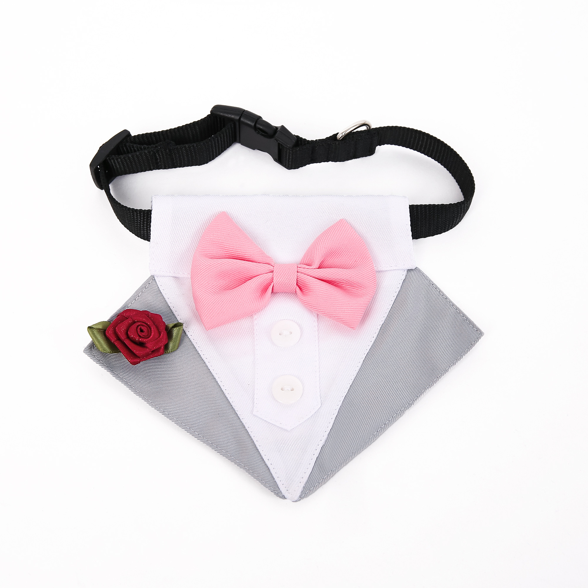 Navidad Año Nuevo transfronterizo nuevo estilo británico trajes de boda toallas de boda toallas de triángulo bufandas para mascotas