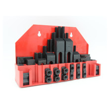 加硬M10组合压板 加硬铣床压板M10 车床模具压板 58件套平行压块