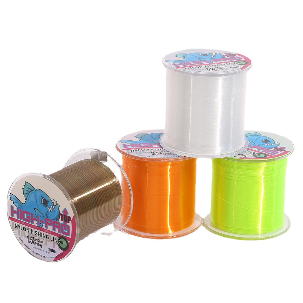 Noi línea de nylon personalizada línea principal línea de sub-línea de mano línea de pesca arroyo línea de pesca 500 metros 300 metros