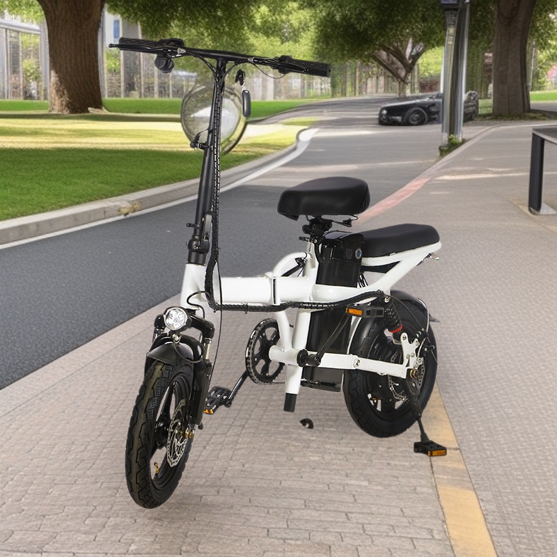 Customized Lithium Battery Small Mini Folding Electric Bike for Adults, Lightweight Electric Bicycle Source