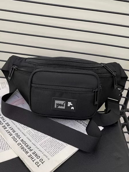 Multifunctional, Durable, Large-Capacity Oxford Cloth Waterproof Waist Bag, Sports Cycling Lightweight Crossbody Bag, Versatile Storage Bag