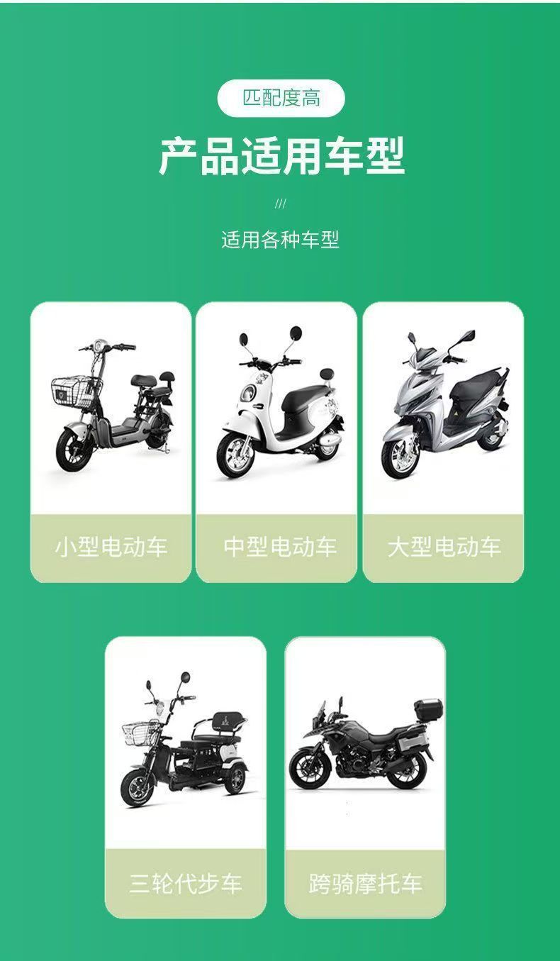 New National Standard Electric Vehicle Front Windshield, Scooter, Motorbike, High-Definition Transparent Rainproof Film, Foldable