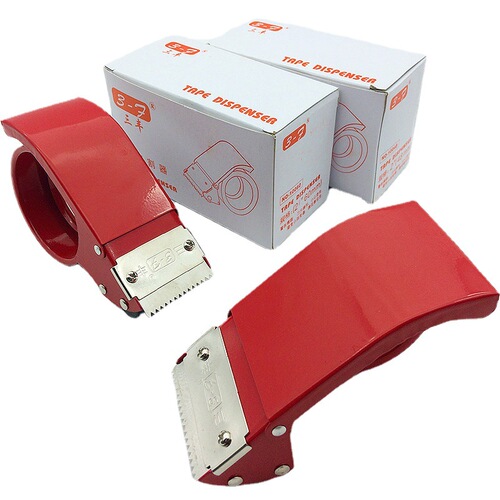 Mitutoyo iron 2.5-inch transparent tape cutter 60mm tape base sharp sealing and packaging device