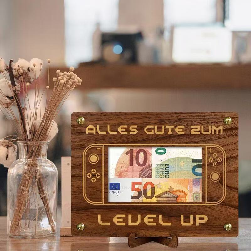 나무 지갑 게임 콘솔