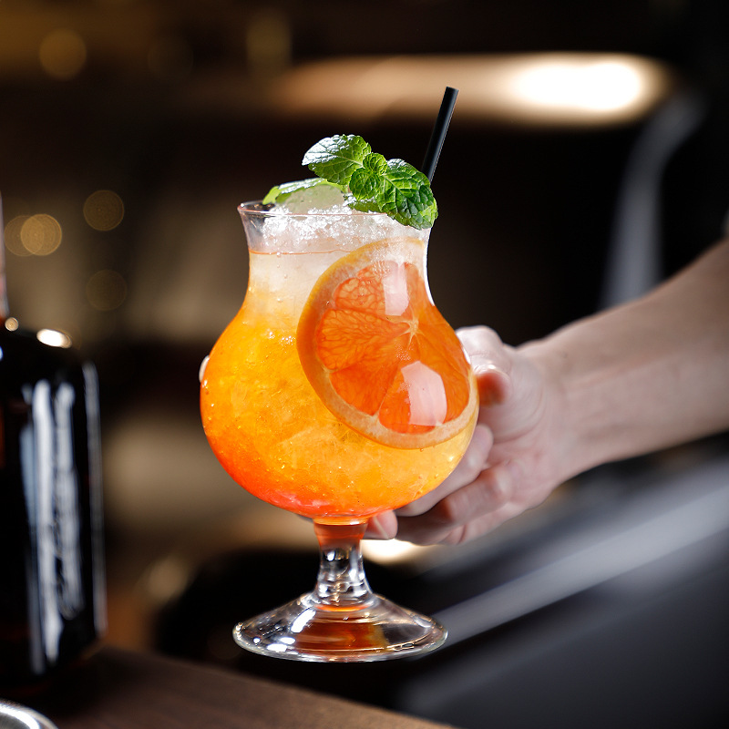 En línea celebridad ins estilo taza de vidrio transparente leche taza de té leche bebida taza de jugo Copa cerveza elaborada taza Nordic