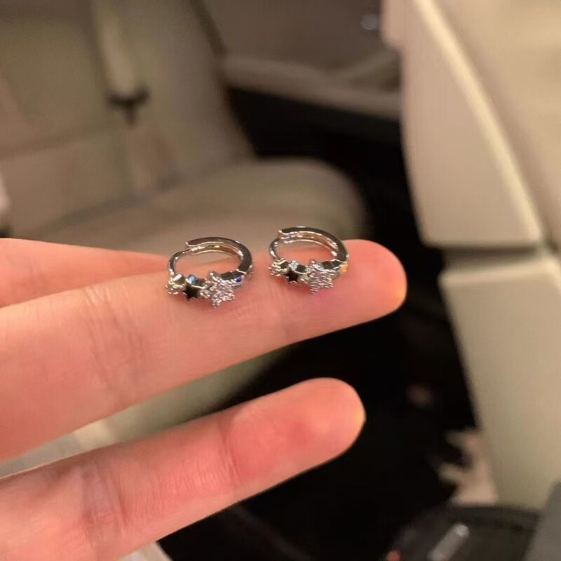 スターピアス～小さくて個性的な、寝るときに外さなくてもいいピアス、ニッチデザインピアス、女性向け高級ピアス|undefined