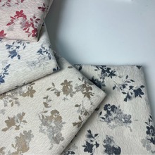 新品雪尼尔提花面料 秋冬外套女装连衣裙抱枕箱包装饰布料