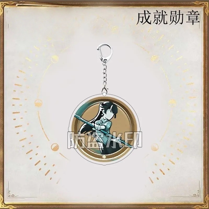 第五人格 アchievement バッジ キーホルダー ルカララ チーム ミュージシャン 少女 アクリル スクールバッグ ペンダント|undefined
