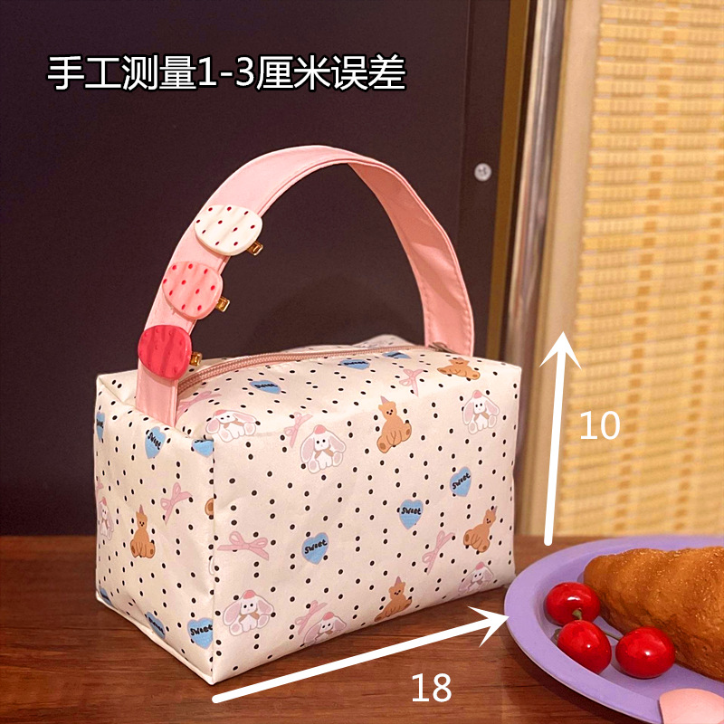 化粧品バッグコレクション猫便利な化粧品バッグ旅行トイレタリー収納袋立体ハンドバッグ大容量