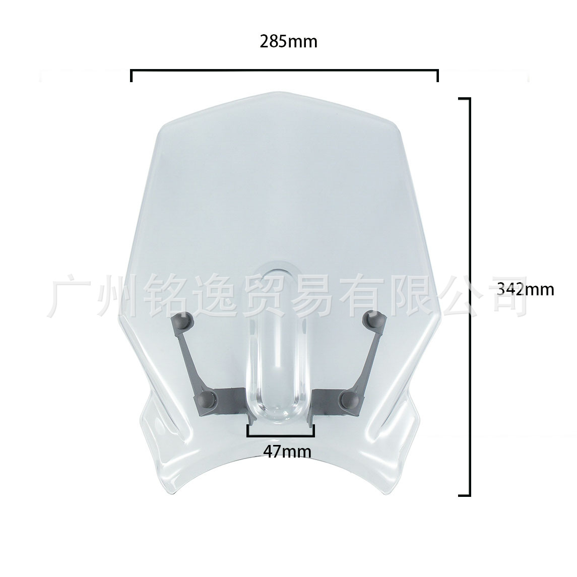 Suitable for Honda Cb650R Cb1000R 18-21 Years Motorcycle Front Windshield Wind Deflector
