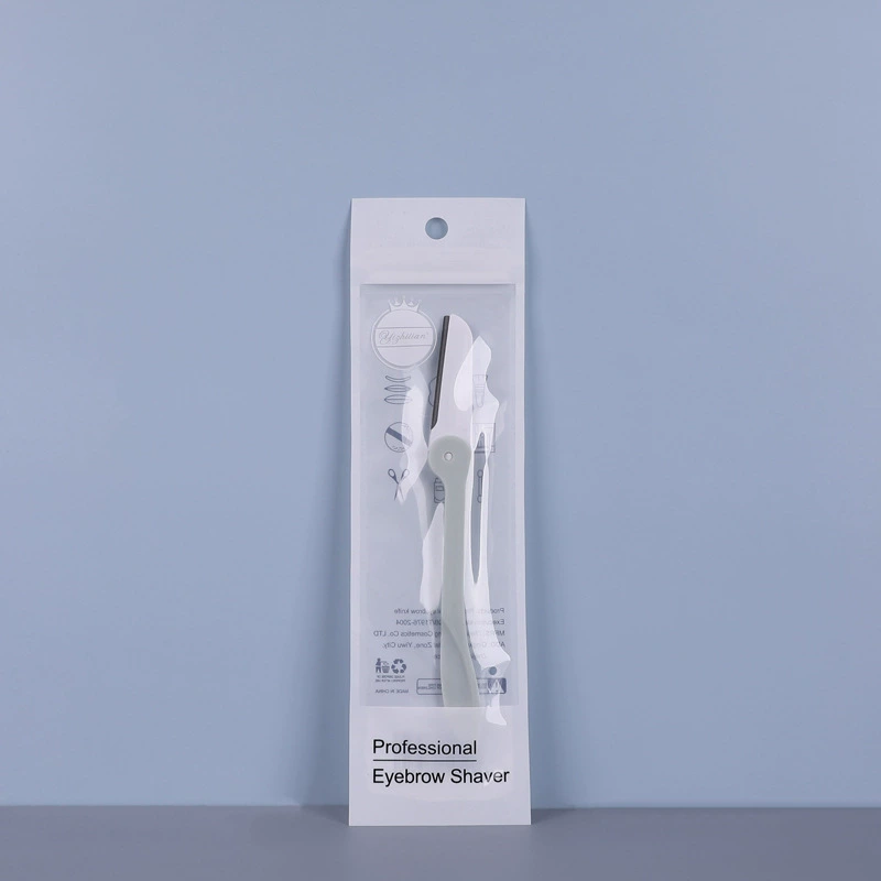 Eyebrow Razor Set, Foldable Handle with Protective Cover, Multi-Color Bulk Pack