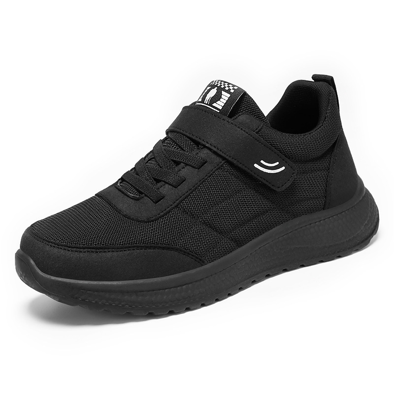 Primavera nuevo velcro par zapatos casuales moda versátil simple zapatillas de deporte abajo datos caminando zapatos