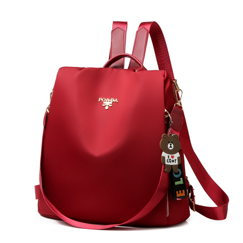 New Waterproof Oxford Cloth Dual Shoulder Leisure Fashion Dual Strap Casual Unisex Travel Student Backpack