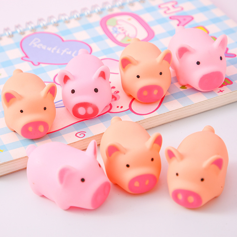 Piggy pinch music pinch call pink pig BB call sound toy cute vent decompression spoof trick decompression