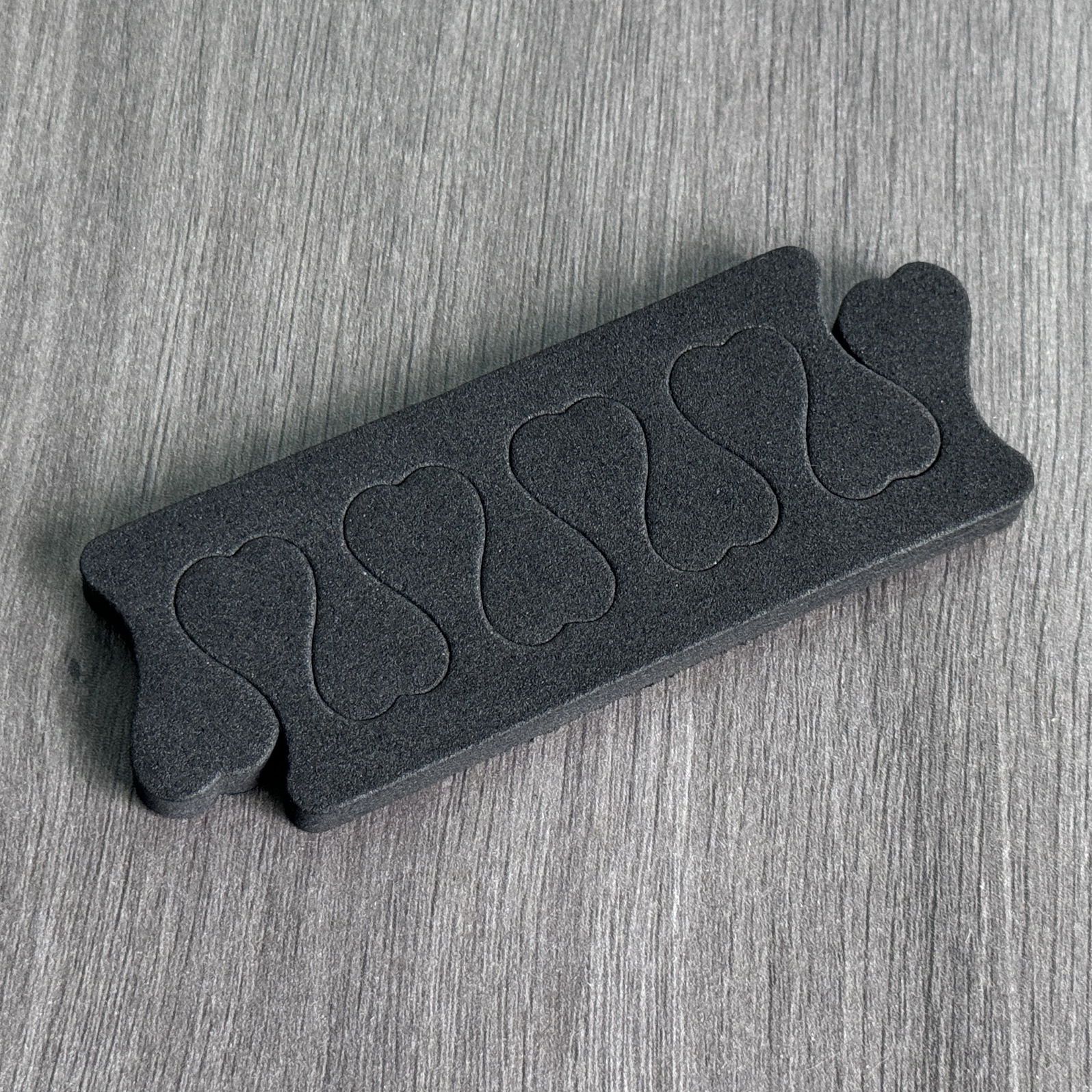 Herramientas para uñas Divisor de punta de esponja de algodón con dedo de corazón de melocotón Divisor de punta de melocotón Divisor de punta de algodón con dedo medio ambiente EVA inodoro