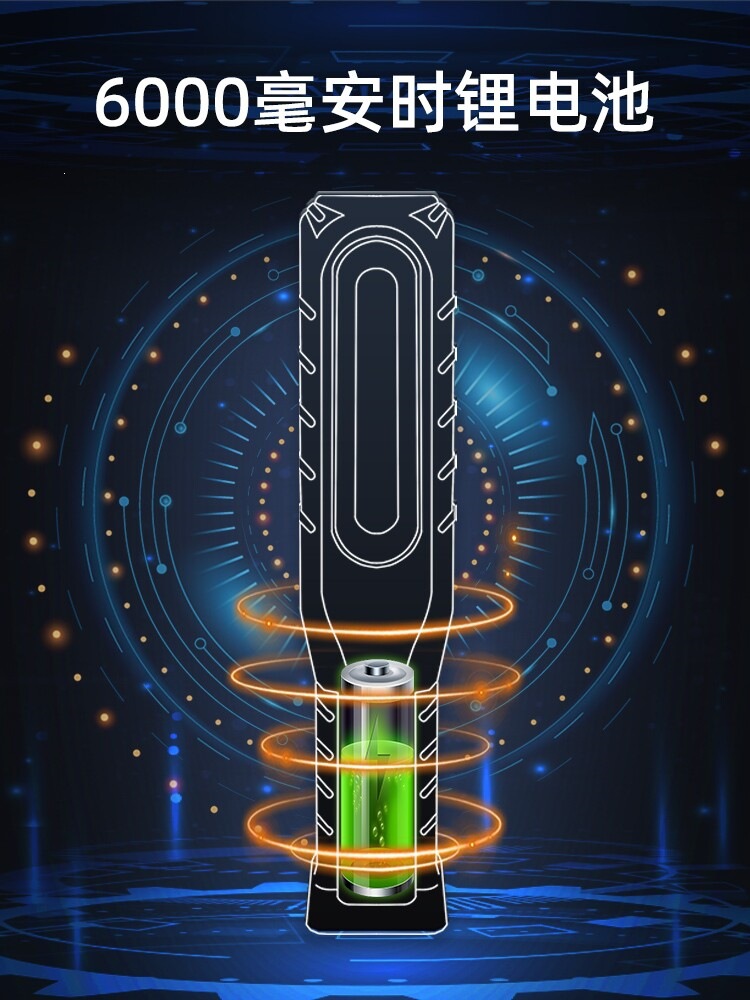 Suitable for Snave automotive repair work lights, ultra-long battery life, rechargeable, waterproof, high-brightness LED magnetic repair light