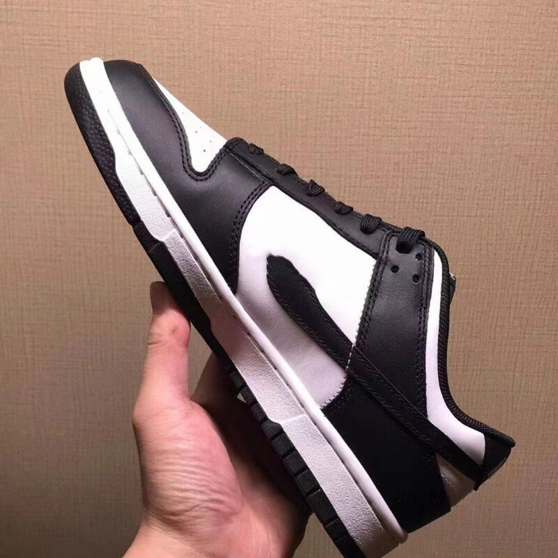 High-End Black and White Casual Running Sneakers, Low-Top Sports Shoes for Men and Women, Factory Direct Sales