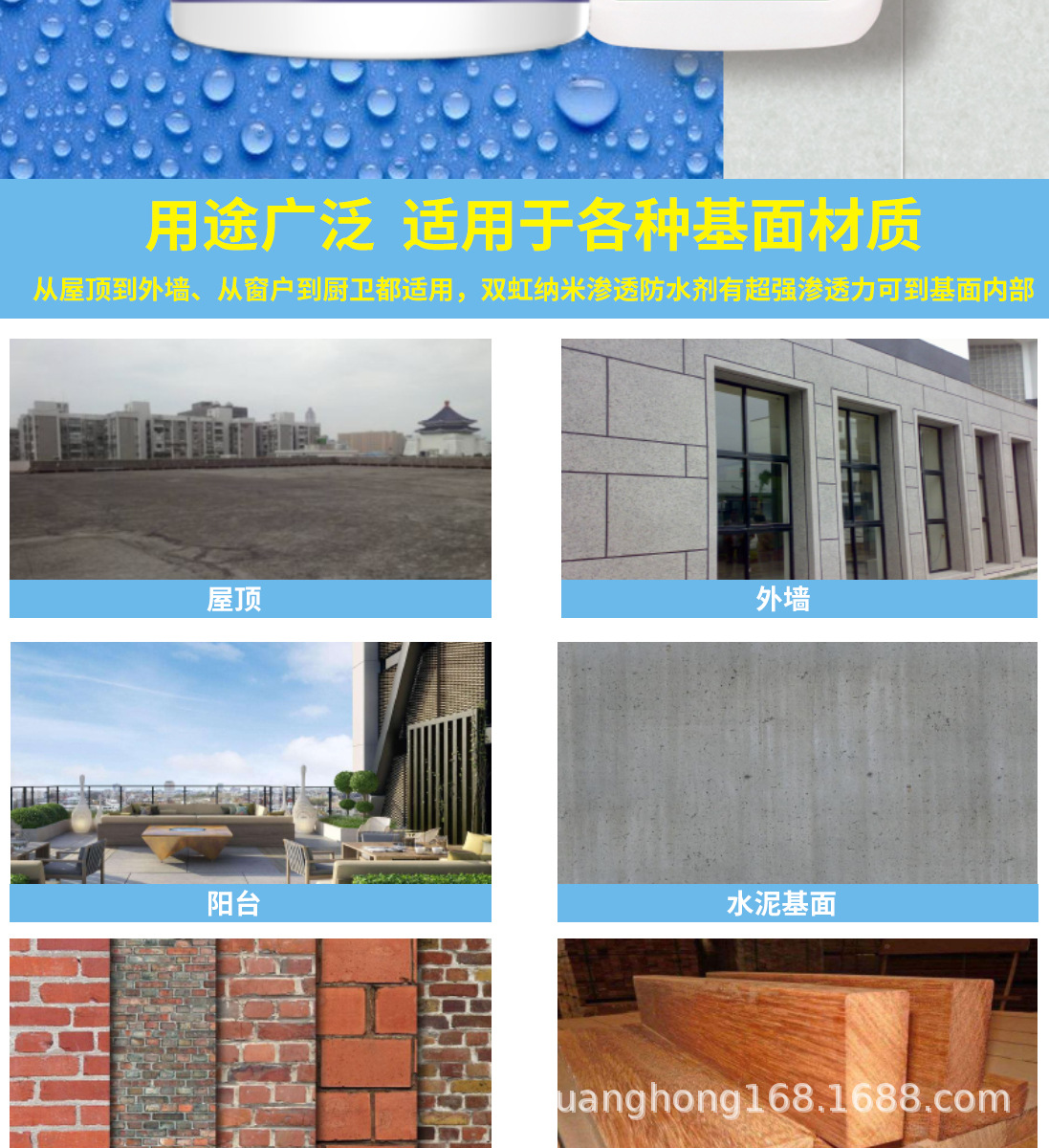 Нано-гидрофобизатор Shuanghong, 20кг