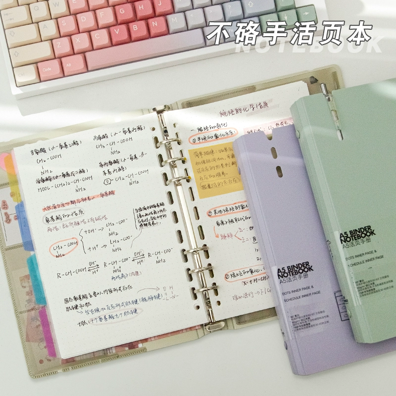 Laptop, book, high quality notebook for students, tear-off sheet