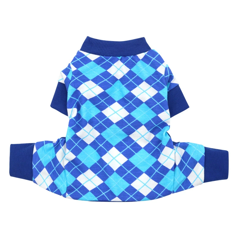 Одежда для четвероногих собак Одежда для защиты живота Весна и осень Маленькое домашнее животное Тедди Горький медведь Помидор Кошка Маленькая собака Осенняя Пижама