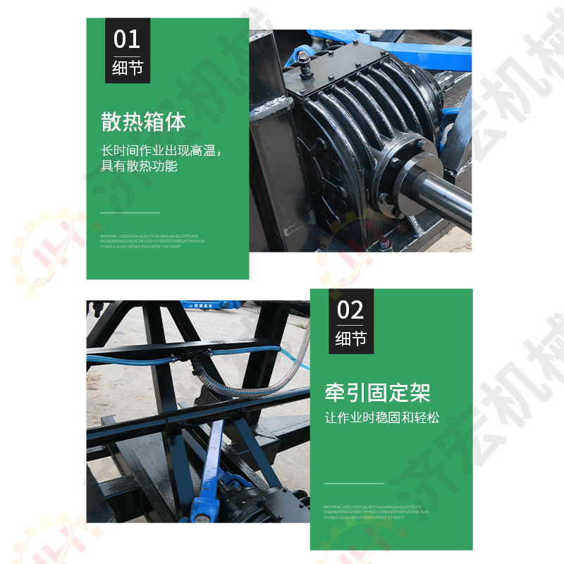 马路切缝机水泥沥青路面切边刻纹机双锯片大马力柴油切路机开槽机